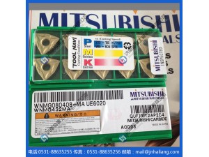 WNMG080412-MA UE6020 断屑槽:MA 中切削 刀尖圆弧半径：1.2 涂层